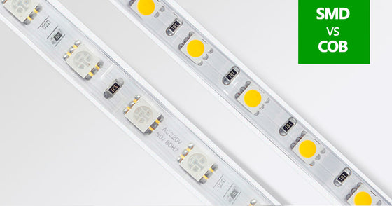 Diferencias entre LED SMD y LED COB