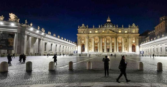El vaticano estrena nueva iluminación LED [GALERÍA]